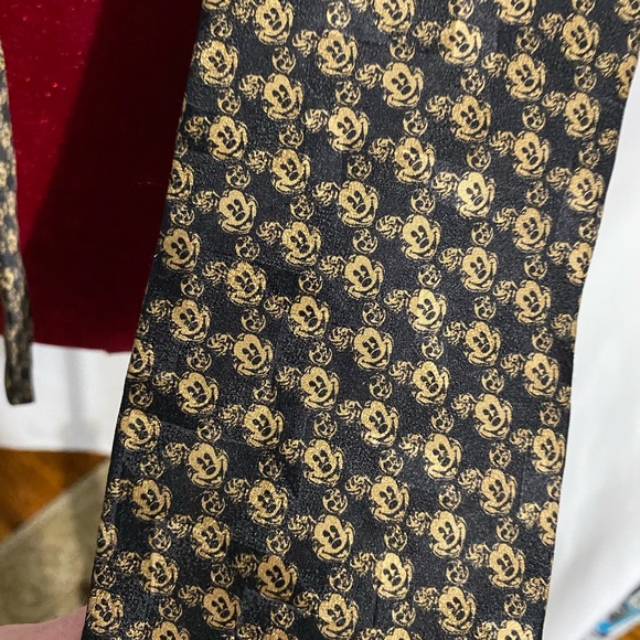 Vintage Mickey & Co Men’s Silk Neck Tie - Picture 2 of 4